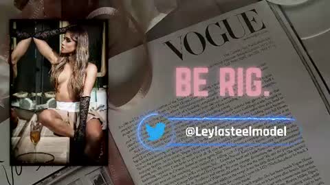 INSTA leylasteel model         online show from 07/02/26, 12:33