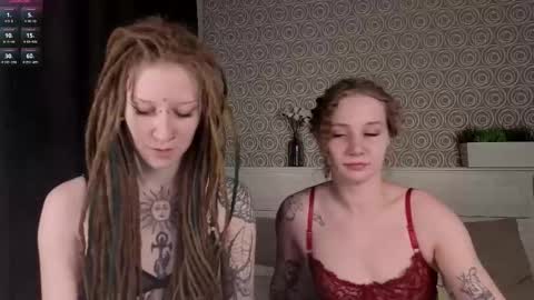 Hello our names are Kate and Alice this is our first day here. online show from 02/13/26, 01:45