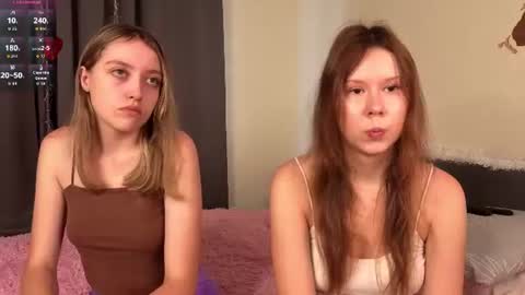 Hello our names are Kate and Alice this is our first day here. online show from 07/14/26, 01:08