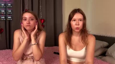 Hello our names are Kate and Alice this is our first day here. online show from 07/19/26, 01:09