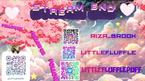 Snapshot of littleflufflepuff chatting on 01/09/25, 09:58 Riza Riri Puff online show from 01/09/25, 09:58