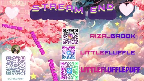 Snapshot of littleflufflepuff chatting on 01/15/25, 09:20 Riza Riri Puff online show from 01/15/25, 09:20
