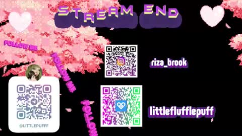 Snapshot of littleflufflepuff chatting on 09/24/25, 12:47 Riza Riri Puff online show from 09/24/25, 12:47