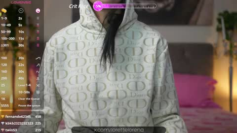 LoretteLorena online show from 01/09/25, 08:01