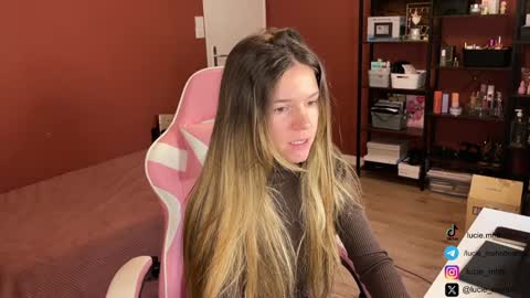 Lucie hot follow me on  online show from 01/31/25, 08:43