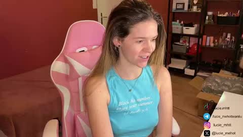 Lucie hot follow me on  online show from 02/24/25, 09:10