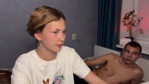 Snapshot of luckysex_ chatting on 10/28/25, 02:42 hello im Kristy and Nick  PVT OPEN online show from 10/28/25, 02:42