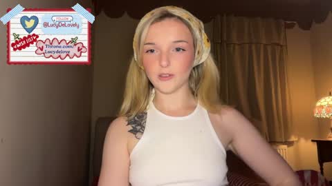 Snapshot of lucydelovely chatting on 05/02/26, 10:37 Lucy online show from 05/02/26, 10:37