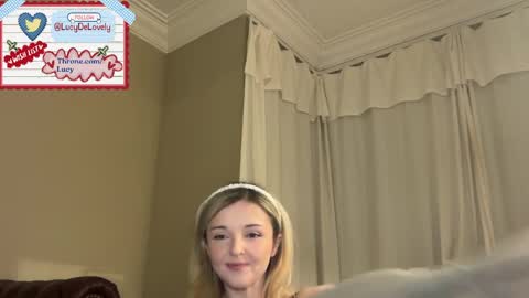 Snapshot of lucydelovely chatting on 05/18/26, 11:21 Lucy online show from 05/18/26, 11:21