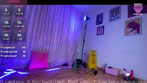 Luna Luuvz online show from 07/07/26, 01:52
