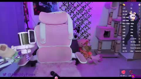 Snapshot of maddyfoox chatting on 06/19/26, 11:19 Maddy Foox online show from 06/19/26, 11:19