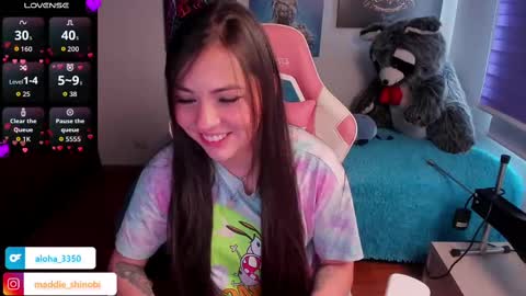 Snapshot of madeleine_shinobi chatting on 10/01/25, 07:20 Emily Only Fans online show from 10/01/25, 07:20