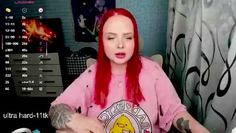 Snapshot of marcelinepeach chatting on 06/30/26, 12:50 Sara online show from 06/30/26, 12:50