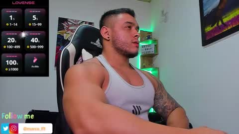 Snapshot of marco_diaz1 chatting on 02/15/25, 11:14 Marco Diaz online show from 02/15/25, 11:14