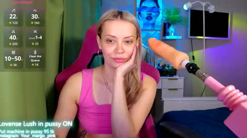 Snapshot of margohotty chatting on 10/13/25, 07:08 Margo for you   online show from 10/13/25, 07:08