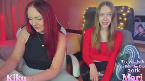 Snapshot of mari_kiku chatting on 12/04/24, 02:26 Kiku and Marii - online show from 12/04/24, 02:26