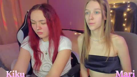 Snapshot of mari_kiku chatting on 12/15/24, 06:37 Kiku and Marii - online show from 12/15/24, 06:37