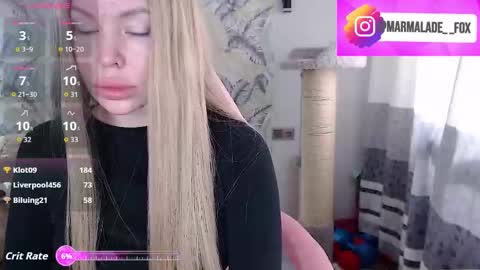 Marmalade Fox online show from 03/14/26, 08:53