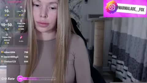 Marmalade Fox online show from 04/01/26, 04:59