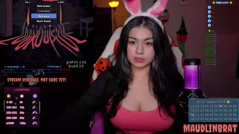 Snapshot of maudlinbrat chatting on 11/20/25, 02:56 maudLin online show from 11/20/25, 02:56