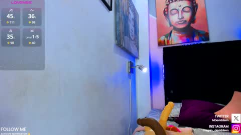 Snapshot of megandavidson chatting on 02/23/25, 06:23 Kim online show from 02/23/25, 06:23