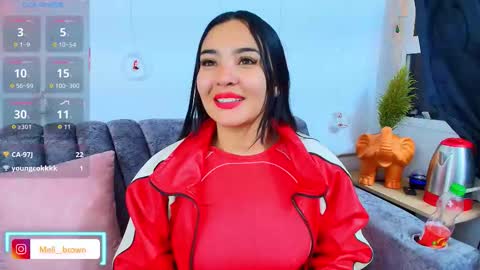 Snapshot of meli__brown chatting on 12/19/25, 05:47 Independent model online show from 12/19/25, 05:47