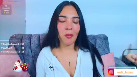 Snapshot of meli__brown chatting on 01/06/26, 05:33 Independent model online show from 01/06/26, 05:33