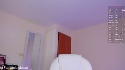 Snapshot of merlia_model chatting on 12/10/24, 03:52 instagram fernandatoloza01  online show from 12/10/24, 03:52