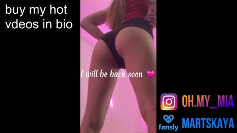 Mia Martskaya online show from 01/17/25, 06:47