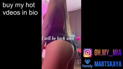 Mia Martskaya online show from 01/25/25, 07:49