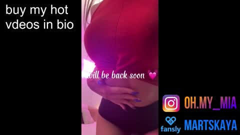 Mia Martskaya online show from 02/17/26, 07:05