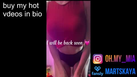 Snapshot of mia4sin chatting on 06/28/26, 05:30 Mia Martskaya online show from 06/28/26, 05:30