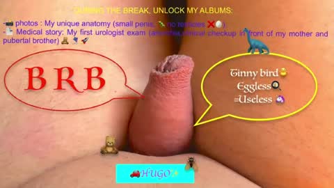 tinypenis online show from 08/02/26, 09:57