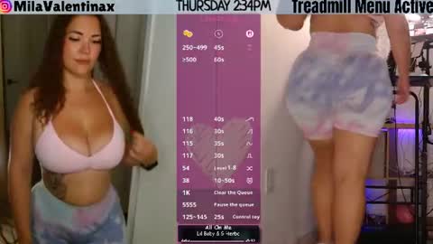 Snapshot of milavalentinax chatting on 06/18/26, 06:34 Mila Valentina online show from 06/18/26, 06:34