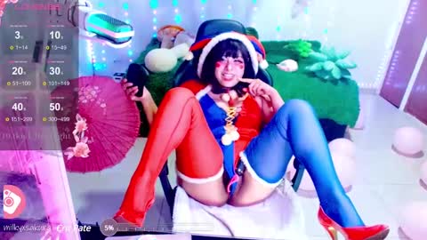 Snapshot of milkysakura chatting on 02/13/25, 04:00 Abby  Lilia online show from 02/13/25, 04:00