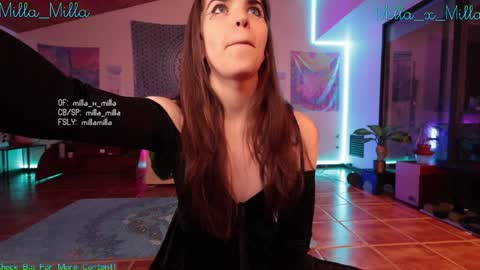 Snapshot of milla_milla chatting on 01/06/25, 08:24 milla_milla online show from 01/06/25, 08:24