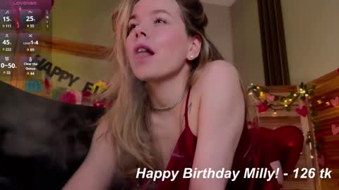 Milly    online show from 02/21/25, 08:07