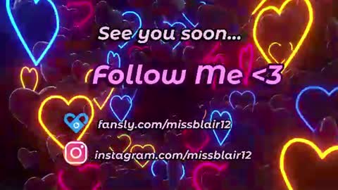 Snapshot of missblair12 chatting on 07/05/26, 04:19 MissBlair online show from 07/05/26, 04:19