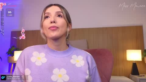 Snapshot of missmonaco chatting on 01/30/25, 01:00 Emma Rivera online show from 01/30/25, 01:00