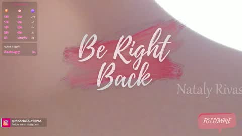 Snapshot of missnataly_ chatting on 11/12/25, 12:55 Nataly Rivas online show from 11/12/25, 12:55