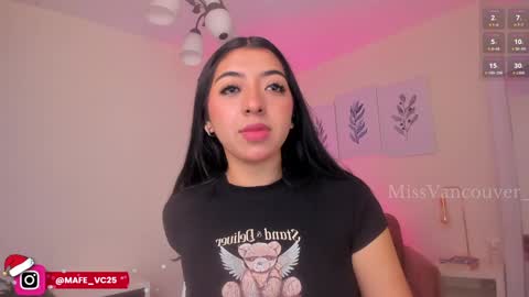 Snapshot of missvancouver_ chatting on 12/12/24, 11:47 Mafe Jimenez online show from 12/12/24, 11:47