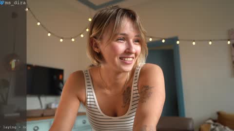 Snapshot of ms_dira chatting on 02/14/26, 12:13 dira and the riru tribe online show from 02/14/26, 12:13