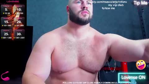 Snapshot of muscularjohnforu chatting on 07/08/26, 08:19 click icon for peach online show from 07/08/26, 08:19