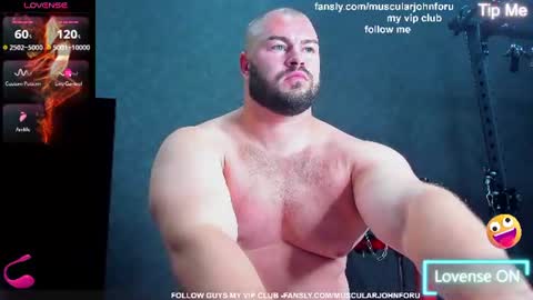 Snapshot of muscularjohnforu chatting on 07/13/26, 08:39 click icon for peach online show from 07/13/26, 08:39