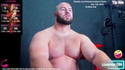 Snapshot of muscularjohnforu chatting on 07/20/26, 08:17 click icon for peach online show from 07/20/26, 08:17
