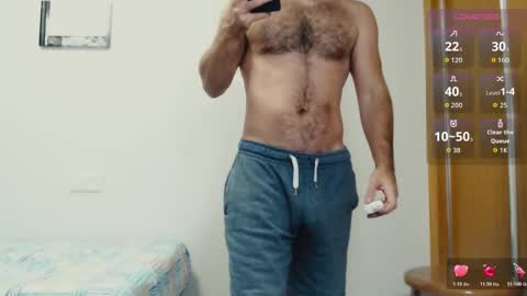 Juan  OF  myhairymacho online show from 10/24/25, 08:00