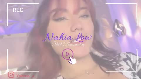 Snapshot of nahia_low chatting on 02/27/25, 02:53 Valeria online show from 02/27/25, 02:53