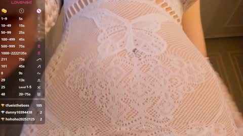 Snapshot of naomi_san chatting on 01/14/25, 05:12 Naomi online show from 01/14/25, 05:12