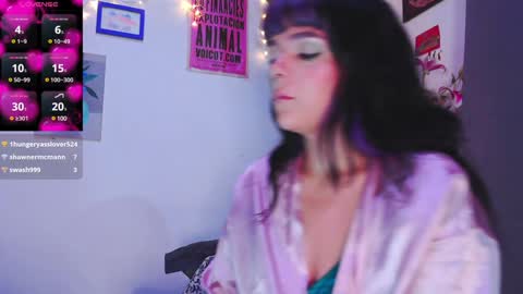 Snapshot of naughty_em_17 chatting on 12/30/24, 11:28 Em  please help me reach 100 thumbs up 3 online show from 12/30/24, 11:28