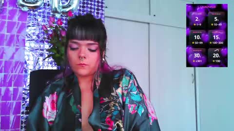 Snapshot of naughty_em_17 chatting on 02/20/25, 06:24 Em  please help me reach 100 thumbs up 3 online show from 02/20/25, 06:24